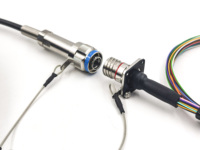 Connecteur circulaire à 12 cœurs FTTA IP67 J599 MT, étanche pour extérieur, avec fiche et prise, pour câble de raccordement à fibre optique, directement de l'usine