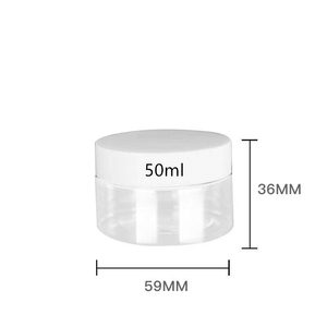 Tarro de Plástico PET Transparente al por Mayor con Tapa de Aluminio 100ML 120ML 150ML 250ML 500ML Tarro PET de Boca Ancha para Envasado de Alimentos Secos - Product Image 3