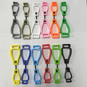 Clip de maintien portable anti-perte pour gants, en plastique, avec boucle de fixation pour <span class=keywords><strong>porte</strong></span>, pour paracorde - Product Image 1