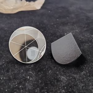 Revestimento de prata dia254mm + preto pintado 5 ", ângulo de precisão, prisão k9 pirâmide de vidro - Product Image 3