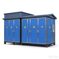 Poste de transformateur extérieur triphasé YBW-12 de type européen 10kV 400V résistant aux intempéries pour le développement immatériel