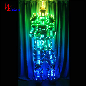 Disfraz de <span class=keywords><strong>Cyborg</strong></span> LED Programable a Todo Color con Zancos para Actuaciones en Escenario - Product Image 5