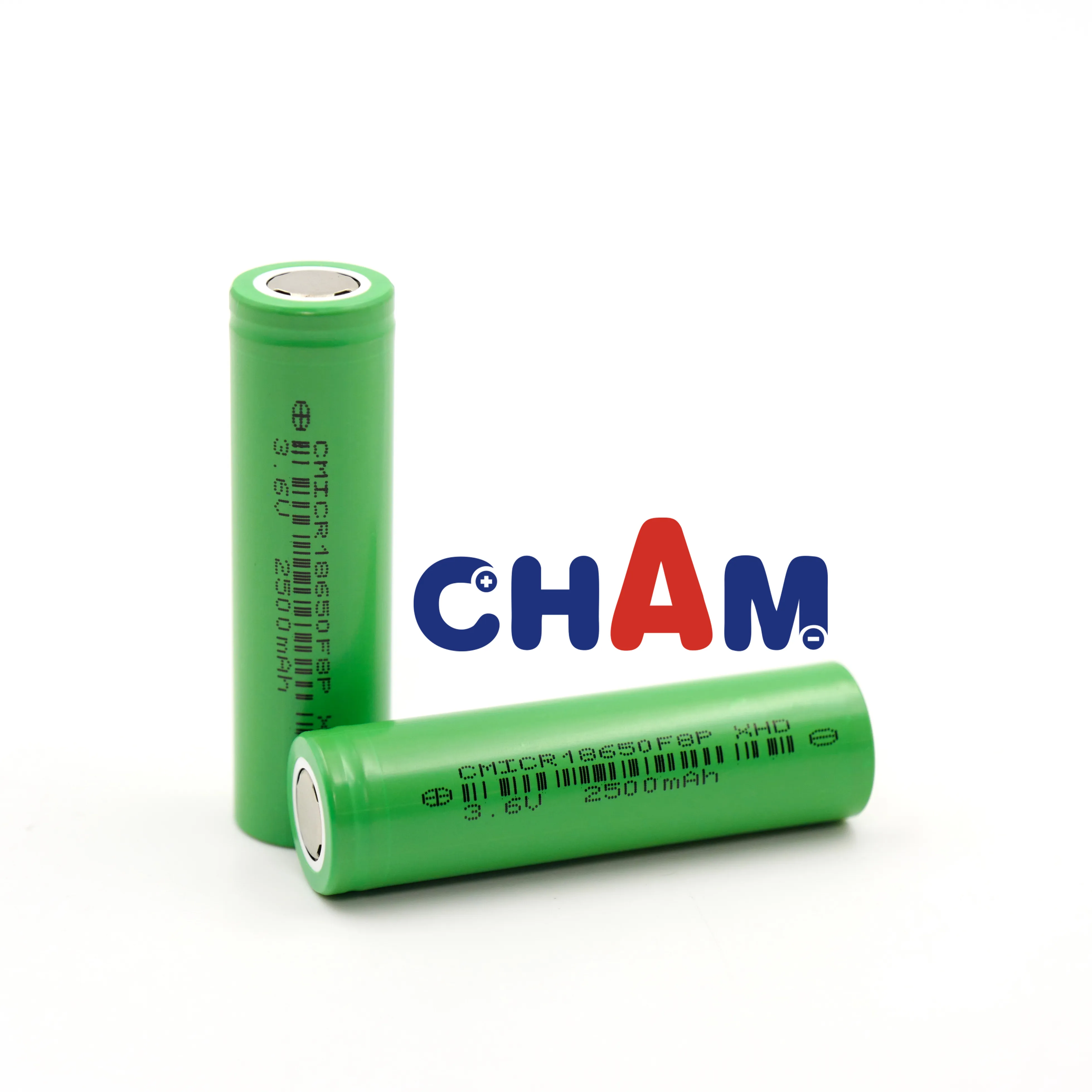 CHAM 12C 2500mAh de la bicicleta eléctrica batería recargable Li-Ion de la batería de litio de 3,6 v 18650 célula de la batería para herramienta eléctrica