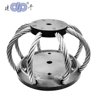 Isolateur de câble métallique série GGQ pour usage maritime, structure compacte, isolateur anti-vibrations