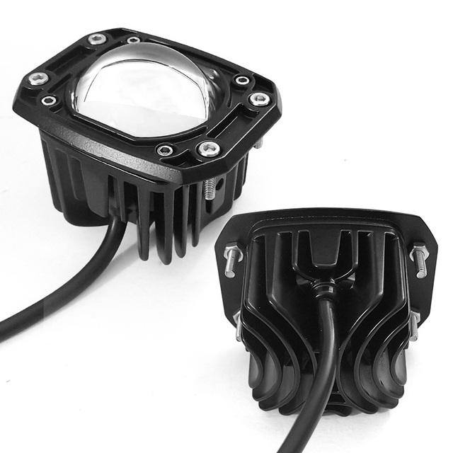 3inch Led Driving Light 40W Yellow White Spotlight 3inch Square 4X4 4WD Mini Motorcycle Lights for Offroad All Car