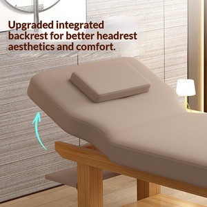 Cama de Masaje y Fisioterapia de Madera Maciza para <span class=keywords><strong>Tui</strong></span> <span class=keywords><strong>Na</strong></span>, Medicina <span class=keywords><strong>China</strong></span> y Ajuste Óseo, con Orificio para el Pecho y Espacio para Usar el Teléfono Móvil - Product Image 2