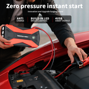 6000mAh Power Bank di emergenza con Kit di attrezzi cavo dati 3-in-1 <span class=keywords><strong>accendisigari</strong></span> senza fili noi adattatore luci LED <span class=keywords><strong>auto</strong></span> salto di avviamento - Product Image 2