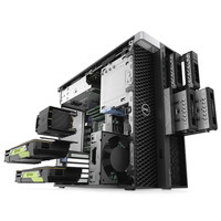 Station de travail graphique Dell Precision T5860 d'origine, Deep Learning, W3-2423/16G/512G+2T/RTX A1000-8G