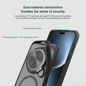 Onur sihirli 7 Pro 5G için Nillkin CamShield Prop manyetik kılıf katlanabilir kamera koruma braketi standı kapak - Product Image 4