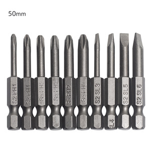 Jeu de 10 embouts de clé Allen S2 Yunbei Yb, 1,5-12 mm, clés hexagonales métriques, qualité industrielle, acier au chrome-vanadium, finition oxyde noir - Product Image 2