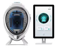 Analyseur de peau AI professionnel, machine d'analyse de la peau du visage, scanner facial intelligent, système de diagnostic cutané, équipement de beauté