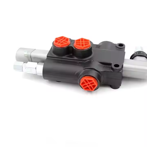 Vanne de commande directionnelle hydraulique monobloc manuelle à 1 bobine P80-G12-QTW |   Fournisseur OEM direct d'usine - Product Image 5