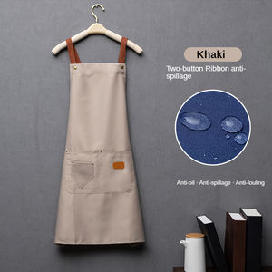 Wholesale New Fashion Kitchen for Woman Men <b>Chef</b> Work <b>Apron</b> Restaurant Bar Shop Cafes Beauty Nails Studios Uniform - Product Image 4