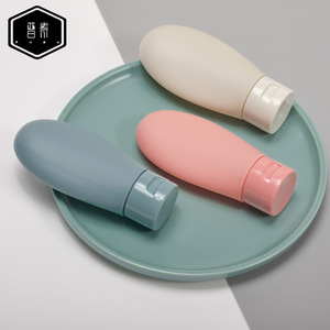 Nordic Style Velvet PE Tube <b>Bottle</b> Cosmetic <b>Squeeze</b> Dispenser Shampoo Lotion Travel Set Flip Cap 1ml Error - Product Image 1