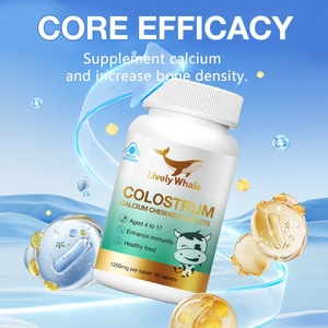 Sống động cá voi Glucosamine Chondroitin canxi máy tính bảng cho người cao niên, nhà máy ban đầu OEM/ODM nhãn hiệu riêng - Product Image 3