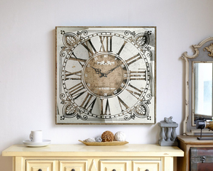 Grande orologio <span class=keywords><strong>da</strong></span> <span class=keywords><strong>parete</strong></span> al quarzo di lusso <span class=keywords><strong>antico</strong></span> classico moderno personalizzato europeo - Product Image 2
