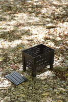 Réchaud de camping multifonctionnel RELENSO, pliable, portable, au charbon et au bois, grill de camping, 8,5 kg, barbecue d'extérieur