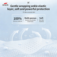 Attelle de cheville en silicone B-SKIN HH-1, support léger pour la course à pied, le basketball, la remise en forme, protection anti-entorses pour hommes et femmes