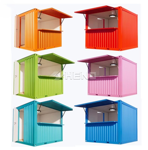 Tienda Modular Móvil de 10 <span class=keywords><strong>a</strong></span> 20 pies, Expandible, Contemporánea, de Acero, para Uso como <span class=keywords><strong>Bar</strong></span> o Cafeterí<span class=keywords><strong>a</strong></span> - Product Image 6