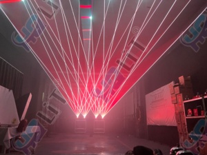 Luce Laser RGB Multi-Effetto con Fascio Magico e DMX512 per Matrimoni e Discoteche - Product Image 4