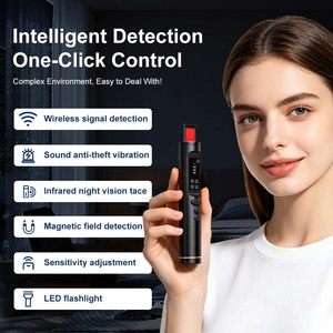 Detector <span class=keywords><strong>de</strong></span> Cámaras Ocultas T015, Anti-Espía, Anti-Grabación, Localizador GPS para Protección <span class=keywords><strong>de</strong></span> Privacidad en <span class=keywords><strong>Hoteles</strong></span> <span class=keywords><strong>y</strong></span> <span class=keywords><strong>Viajes</strong></span> - Product Image 2