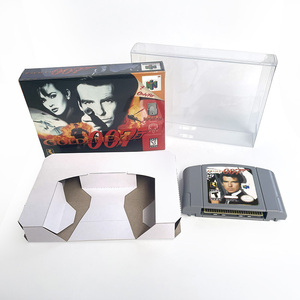 Versión de EE. UU. <span class=keywords><strong>Goldeneye</strong></span> 007 N64 Box con reemplazo de bandeja Cartucho de juego de consolas de 64 bits para juegos N64 - Product Image 1