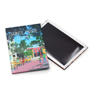 Estonia <span class=keywords><strong>riga</strong></span> lưu niệm tùy chỉnh Cmyk in logo du lịch tinplate kim loại tin tủ lạnh tủ lạnh nam châm cho trang trí - Product Image 6