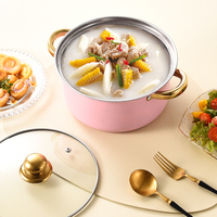 Yuedisi Vente en Gros Lot de 10 Ustensiles de Cuisson de Cuisine et Restaurant en Acier Inoxydable – Casserole et Marmite