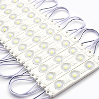 Module LED haute tension 110V 220V 2W 2835 3LED à injection IP65 blanc froid étanche pour éclairage publicitaire extérieur