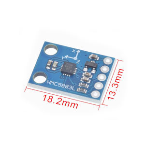 QZ nouveau 3.3V 5V <span class=keywords><strong>Triple</strong></span> axe boussole magnétomètre GY-273 QMC5883L Module de capteur - Product Image 2