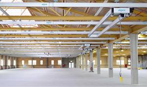 Système de grue légère ergonomique à double poutre en aluminium Fonctionnement lisse et pratique sûr pour l'utilisation des ponts - Product Image 2