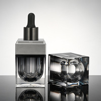 Nouvelle Bouteille de 30 ml en Acrylique pour Sérum Hydratant, Lotion, Crème Éclaircissante – Emballage Cosmétique Vide en Plastique pour Soins de la Peau