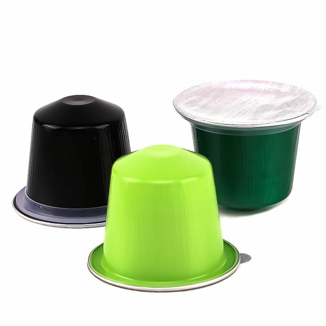 PP Plastic Coffee Pods Container with Foil Lid 15ml Capacity 37mm Diameter for Daily Coffee Use