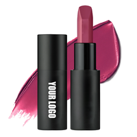 Rouge à lèvres soyeux longue tenue, haute pigmentation, waterproof, hydratant, marque privée, best-seller, avec étuis de luxe.
