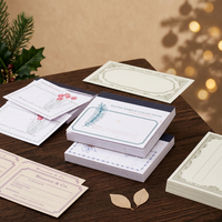 Meilleure vente Bloc-notes en papier avec impression blanche personnalisée avec logo