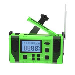 รอดวิทยุพกพา10000<span class=keywords><strong>ม</strong></span>ิลลิแอ<span class=keywords><strong>ม</strong></span>ป์ต่อกับเรโทรลำโพงพลังงานแสงอาทิตย์ Emerncy กันน้ำพร้อ<span class=keywords><strong>ม</strong></span>ไฟฉายข้อเหวี่ยง FM - Product Image 6