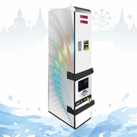 Machine de jeu d'échange de pièces en acier inoxydable, distributeur automatique de pièces et de billets avec garantie d'un an, interface en anglais