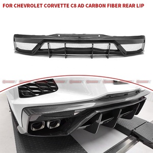 Best Price Dry Carbon Fiber Upgrade to AD Style <b>Car</b> Rear <b>Diffuser</b> Lip <b>for</b> Chevrolet Corvette C8 - Product Image 3