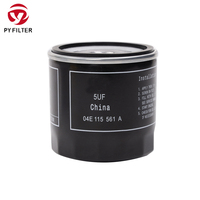Filtro de Aceite al por Mayor Poyou 04E115561 para VW Audi Skoda Seat, Piezas de Auto OEM ODM, Logotipo Personalizado, Listo para Exportación, Nuevo con 12 Meses de Garantía