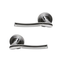Poignée de porte à levier en acier inoxydable anti-corrosion Nexvora, poignée minimaliste moderne, accessoires de porte résidentielle