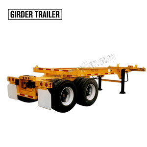 Triejes deslizantes, longitud extensible, contenedor de 40 pies, chasis deslizante de remolque esqueleto en venta - Product Image 4