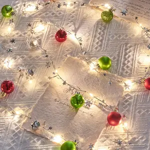 Hot bán giá rẻ giáng sinh Led dây đồng ánh sáng với đồ trang trí cho trong nhà, bên, Giáng sinh kỳ nghỉ trang trí nội thất
