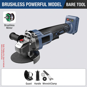 Amoladora angular recargable sin escobillas, máquina de corte multifunción inalámbrica con batería de litio, máquina pulidora, amoladora manual - Product Image 2