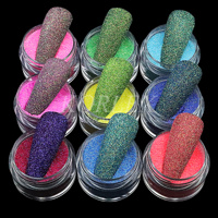 Poudre de Sucre Arc-en-ciel Fin Titane TiO2 Hautement Pigmentée Néon Irisé Pailleté pour Ongles Cosmétiques Artisanat Pigment Inorganique