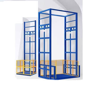 <span class=keywords><strong>CE</strong></span> Precio bajo 2000Kg Elevador de riel vertical Plataforma elevadora de carga hidráulica Plataforma elevadora de mercancías de 3-15m - Product Image 3