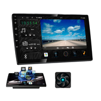 Radio Estéreo para Auto de Alta Calidad con Pantalla de 9/10 Pulgadas, 2DIN, QLED, GPS, 4G, Carplay, Wifi, Reproductor Android 13, Reproductor de DVD para Auto