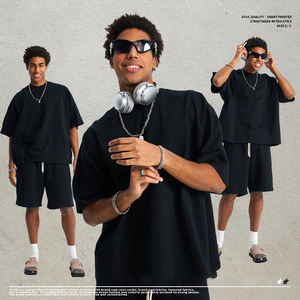 Nouvelle Collection 2025 – T-shirt Homme Oversize en Coton Pur, Sans Coutures, Manches Courtes, Séchage Rapide et Respirant pour l'Été – Idéal Tenue Décontractée - Product Image 3