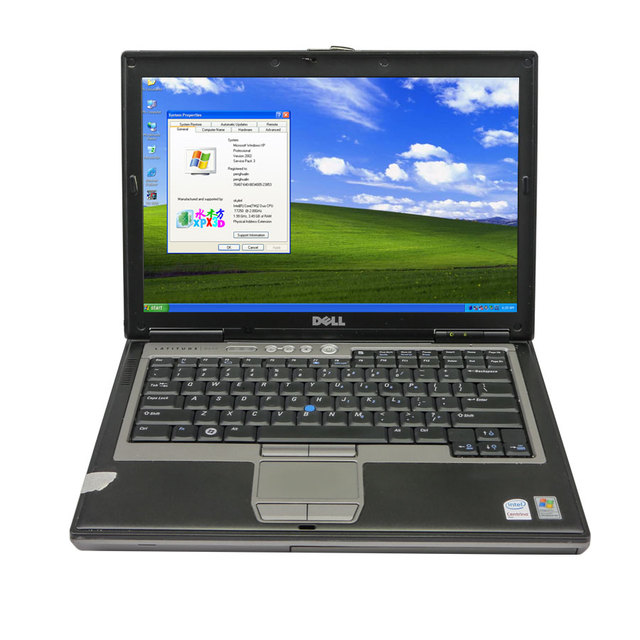 Second Hand DELL D630 Laptop for MB STAR C3 MB SD C4 C5