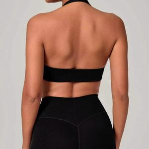 Nouvel ensemble de yoga sans couture : short, pantalon de fitness et soutien-gorge de sport pour femme - Product Image 1