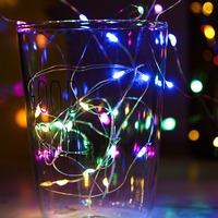 2025LED guirlandes lumineuses 100 mètres fil de cuivre scintillant lumière extérieure décorations de noël batterie/alimentation cc IP20